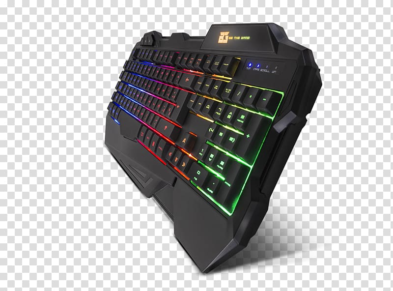 Computer keyboard Computer mouse BG Teclado Gaming R-FORCE Membrane keyboard Gamer, Computer Mouse transparent background PNG clipart