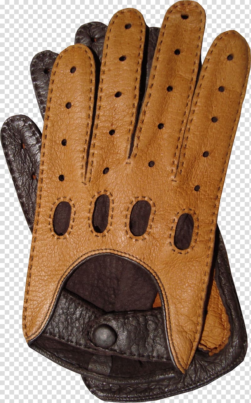 Leather Driving glove Vintage clothing, Leather gloves transparent background PNG clipart