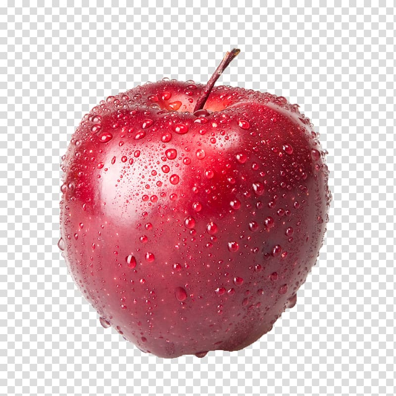 Apple Red Fruit, 3d cartoon creative fruit,Red Apple transparent background PNG clipart
