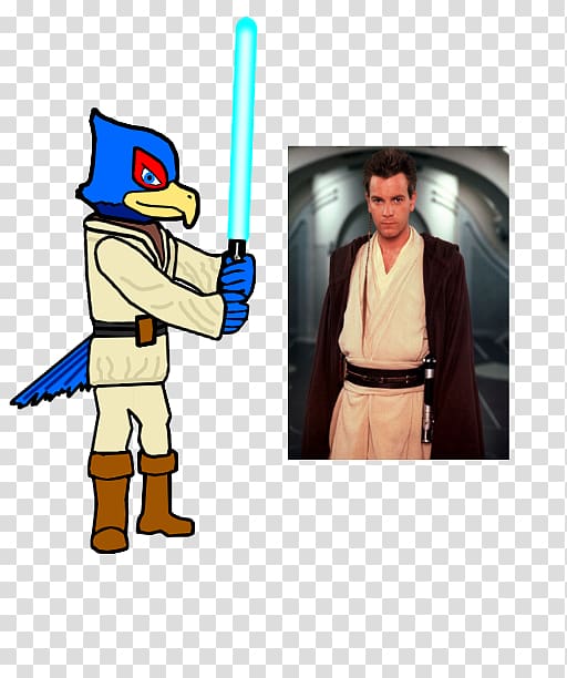 Obi-Wan Kenobi Qui-Gon Jinn Star Wars Jedi Falco Lombardi, qui gon jinn transparent background PNG clipart