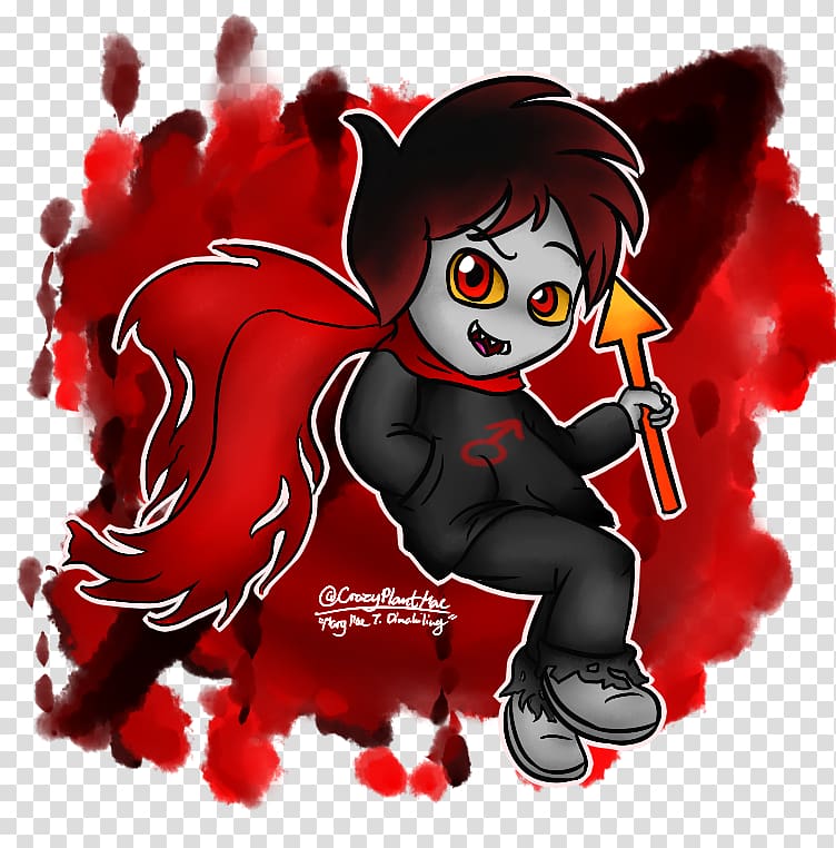Demon Cartoon Desktop Valentine's Day, crazy Boy transparent background PNG clipart
