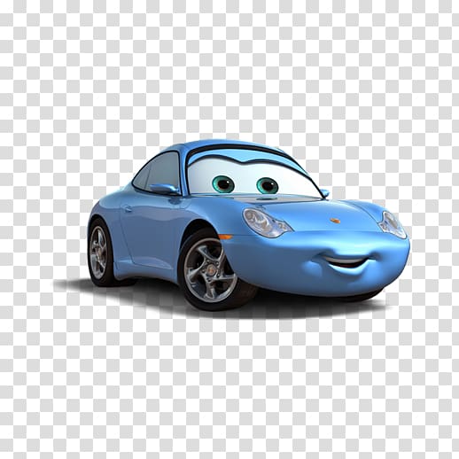 Sally Carrera Lightning McQueen Cars Mater-National Championship, car transparent background PNG clipart