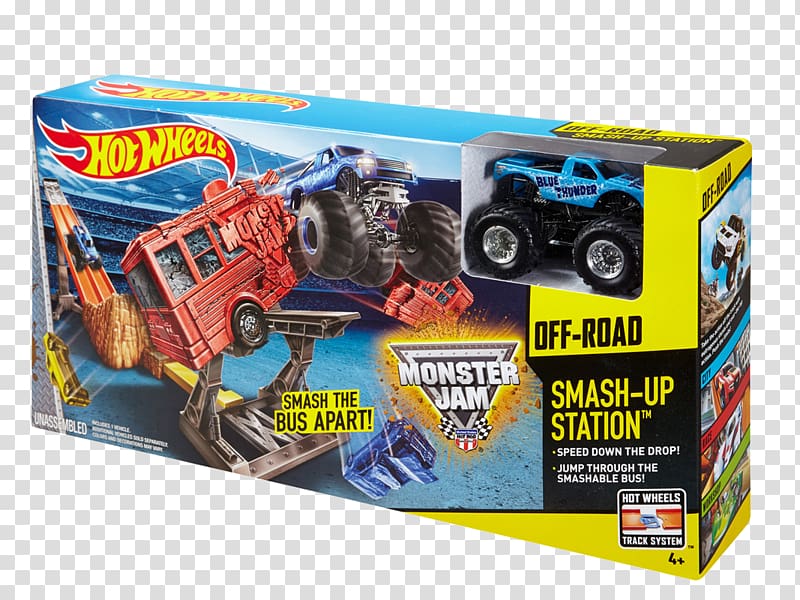 Hot Wheels Car Monster truck Toy Maximum Destruction, monster jam transparent background PNG clipart