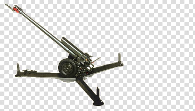 Weapon 122 mm howitzer 2A18 Artillery 122 mm howitzer M1938, M777 Howitzer transparent background PNG clipart