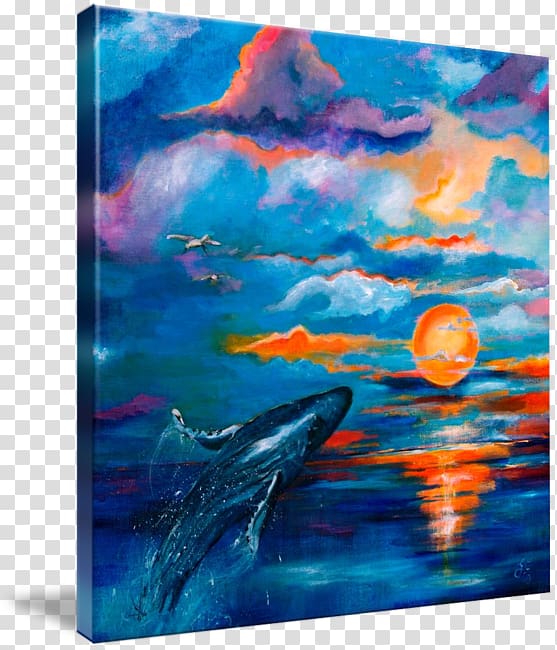 Watercolor painting Art Acrylic paint, sunset transparent background PNG clipart