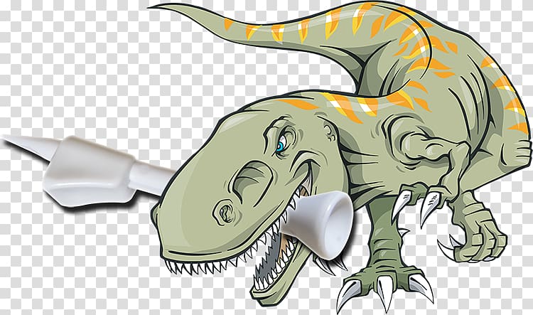 Tyrannosaurus Triceratops Dinosaur, golf tee transparent background PNG clipart