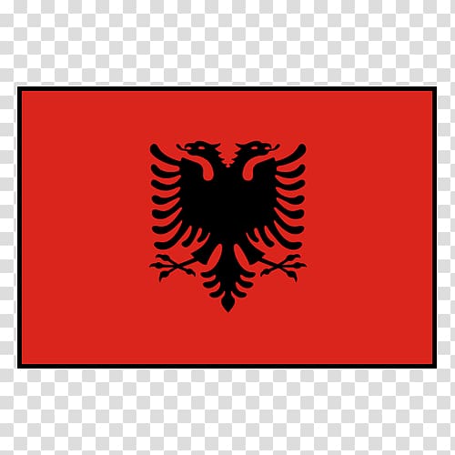 Flag of Albania Albanian Double-headed eagle, Flag transparent background PNG clipart