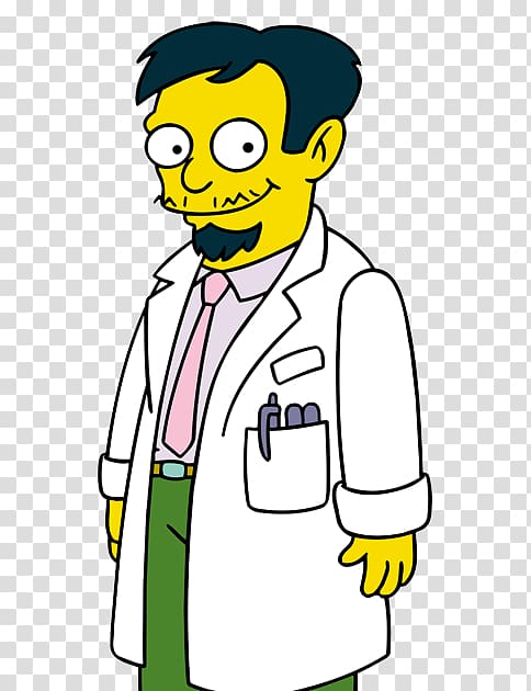 Dr. Nick Dr. Hibbert Professor Frink Krusty the Clown Lionel Hutz, Bart Simpson transparent background PNG clipart