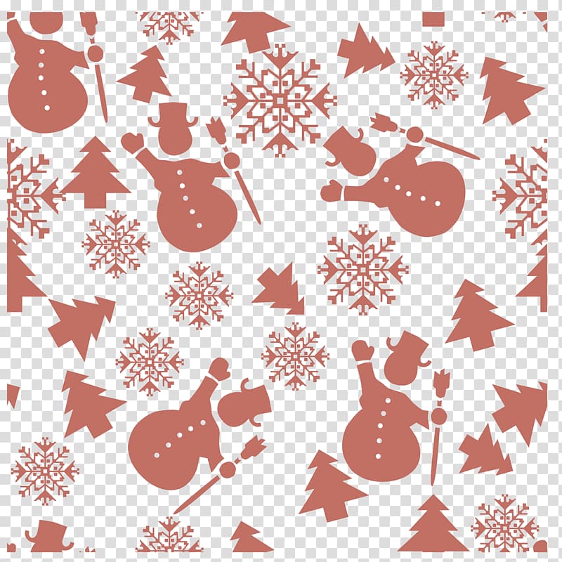 Snowman Snowflake, snowman shading transparent background PNG clipart