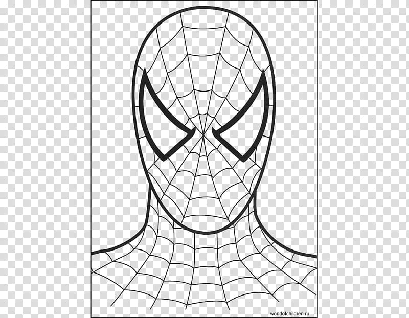 spider man coloring images