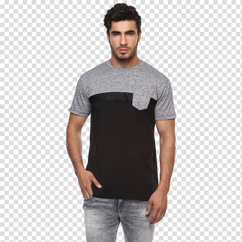 T-shirt Sleeve Henley shirt Slim-fit pants Mufti, T-shirt men transparent background PNG clipart