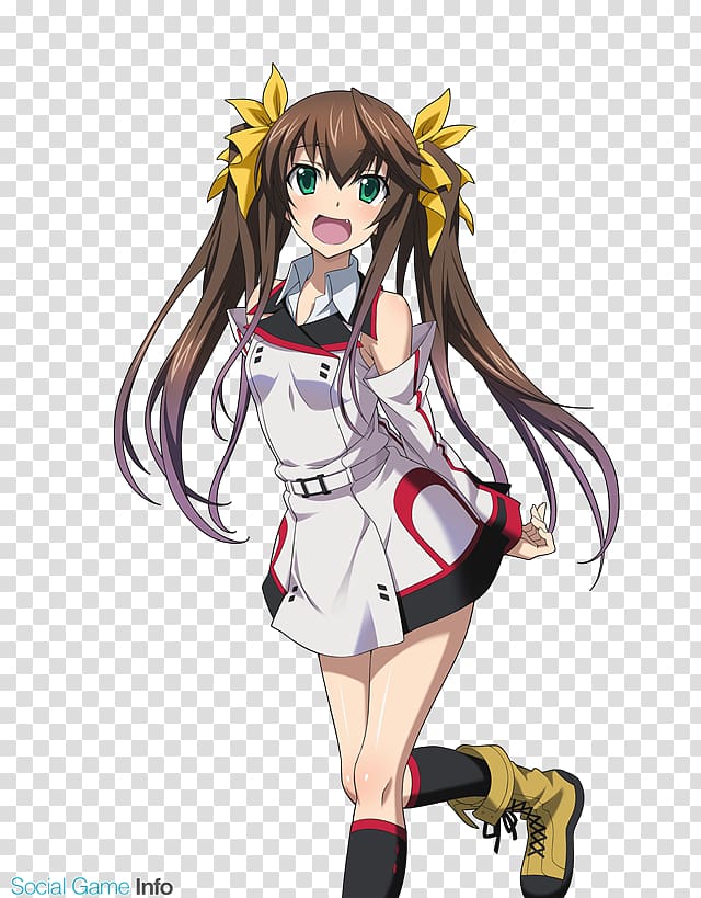 Anime Infinite Stratos Huang Lingyin Light novel Character, Anime transparent background PNG clipart