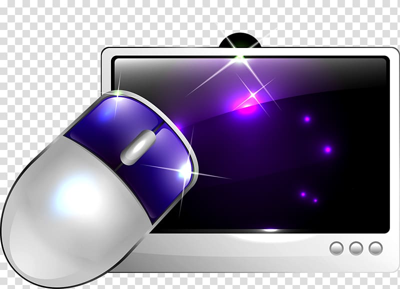 Computer mouse Electronic visual display, Mouse Display transparent background PNG clipart