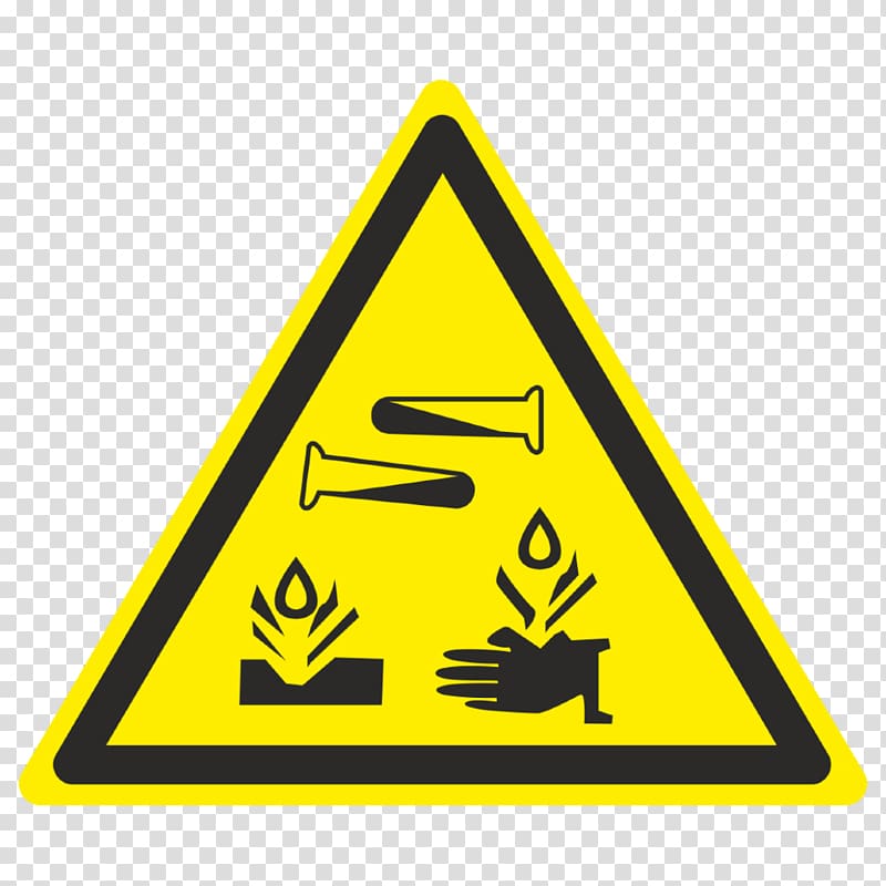 Hazard Warning sign Safety Symbol, Warning Sign transparent background PNG clipart