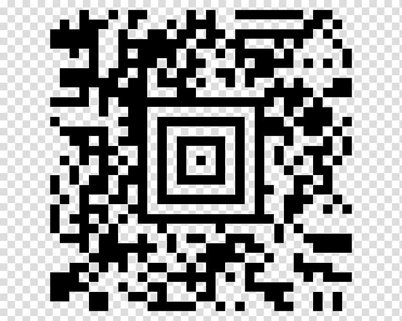 Aztec Code 2D-Code Barcode Data Matrix QR code, Aztec Code transparent background PNG clipart