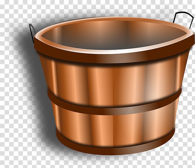 Bucket Computer Icons , wood Bucket transparent background PNG clipart