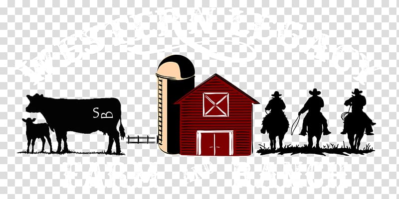 Cattle Horse Ranch Farm , western transparent background PNG clipart