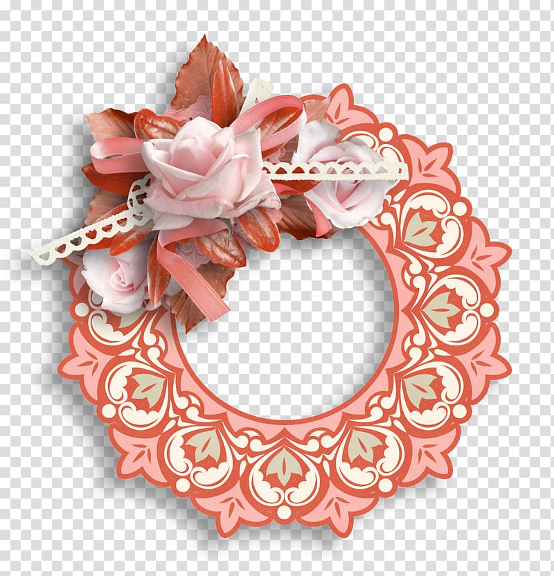 Wreath Peach, weeding cake transparent background PNG clipart