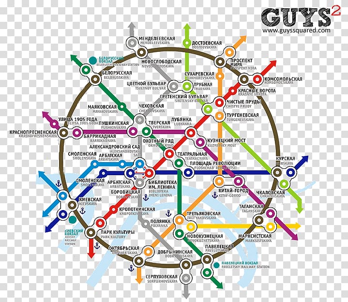 Moscow Metro Rapid transit Transit map Commuter Station, map transparent background PNG clipart