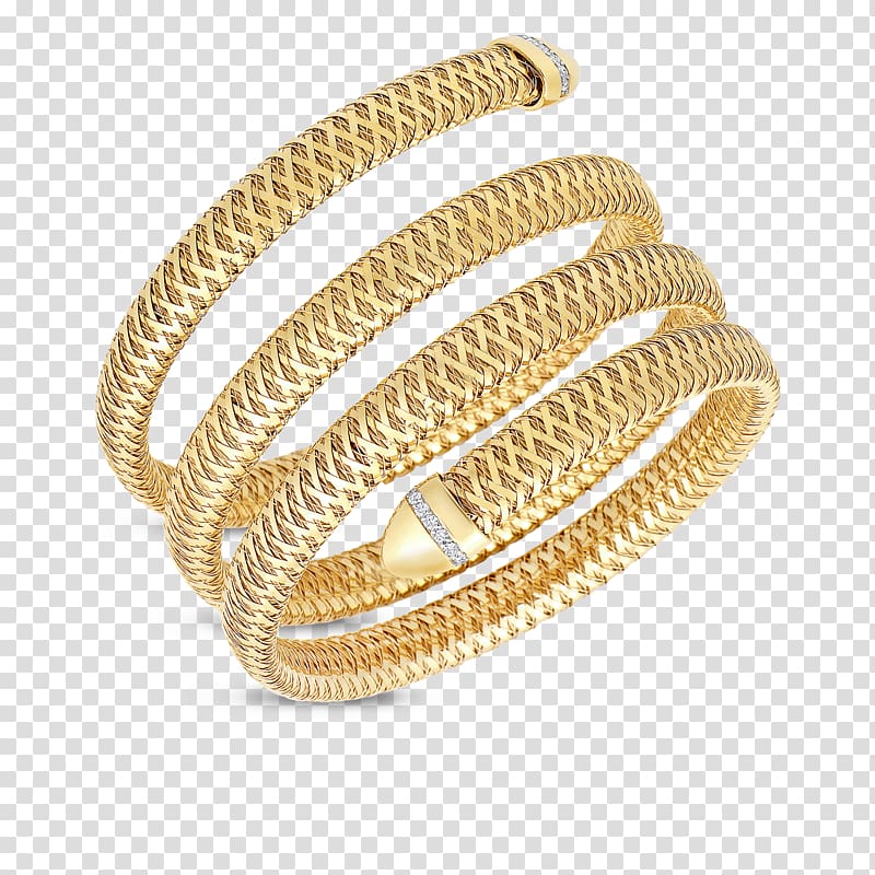 Bangle Earring Charm bracelet Jewellery, gold bracelet transparent background PNG clipart