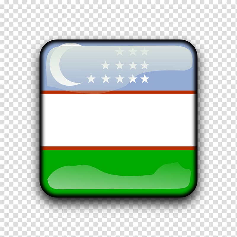 Flag of Uzbekistan State flag, rectangle transparent background PNG clipart