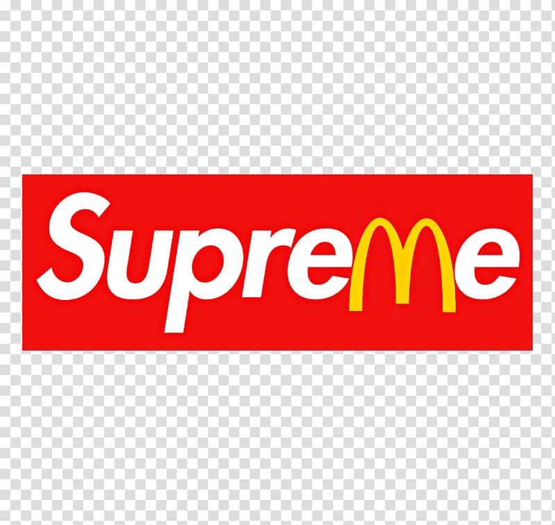 Supreme X Mcdo Logo T Shirt Supreme Logo Hoodie Sticker Mcdonalds Transparent Background Png Clipart Hiclipart - transparent roblox cool logo