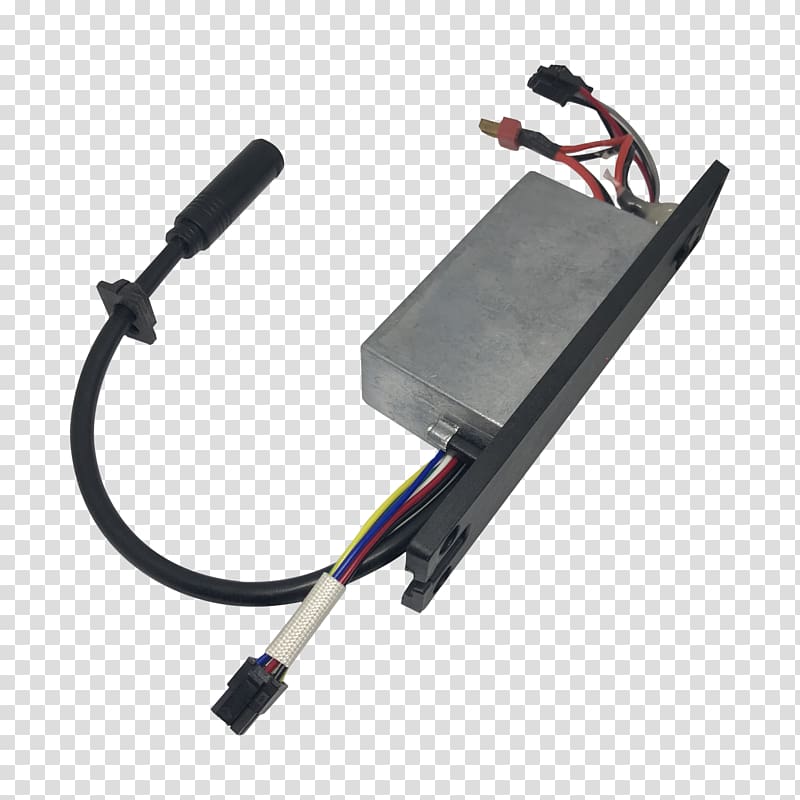 Electric motorcycles and scooters Engine Motor controller Electrical cable, spare parts transparent background PNG clipart