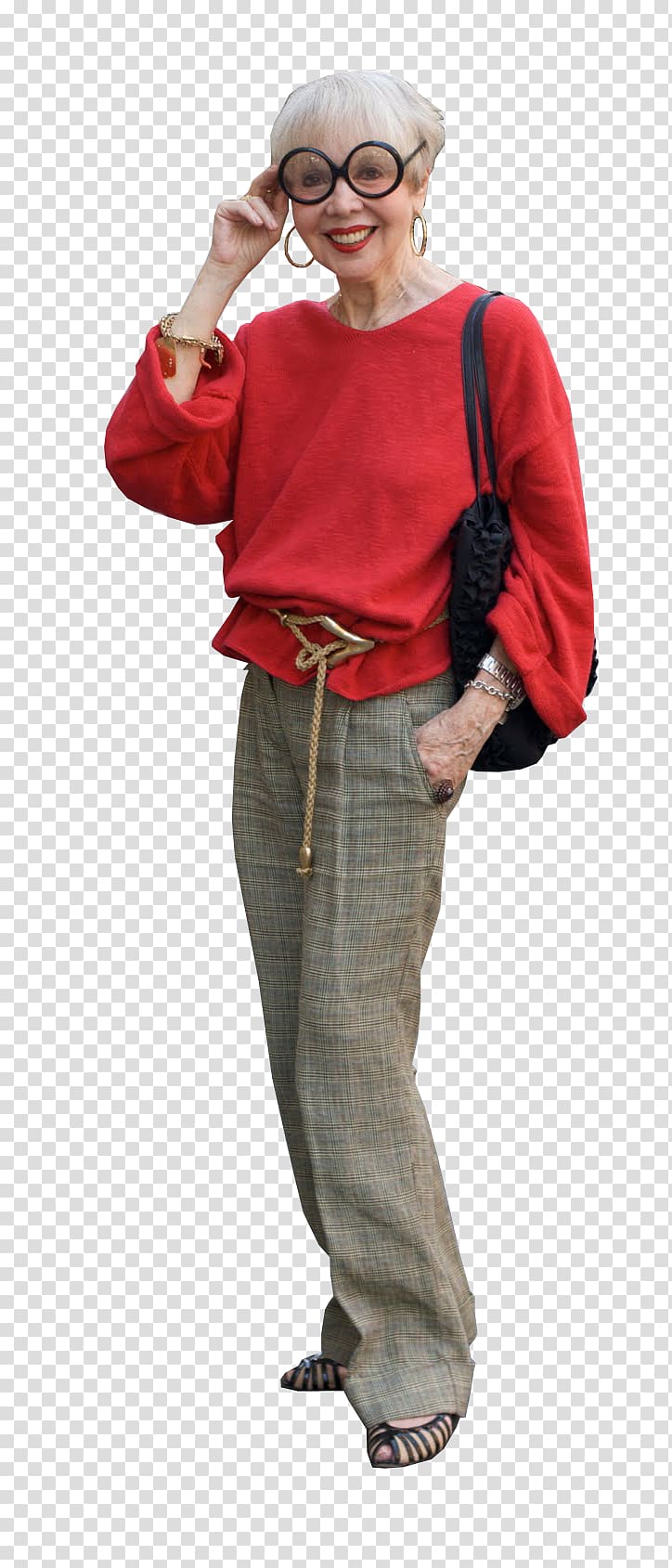 Fashion Woman Old age, people transparent background PNG clipart