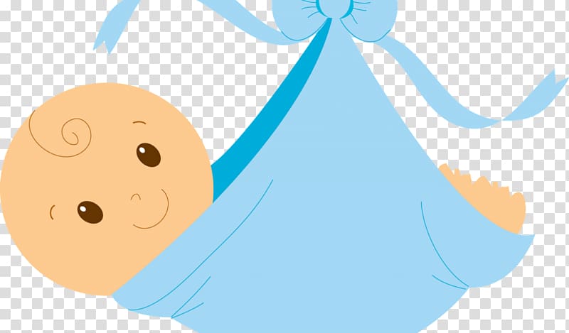 baby in blue hammock , Diaper Infant Baby rattle , stork transparent background PNG clipart