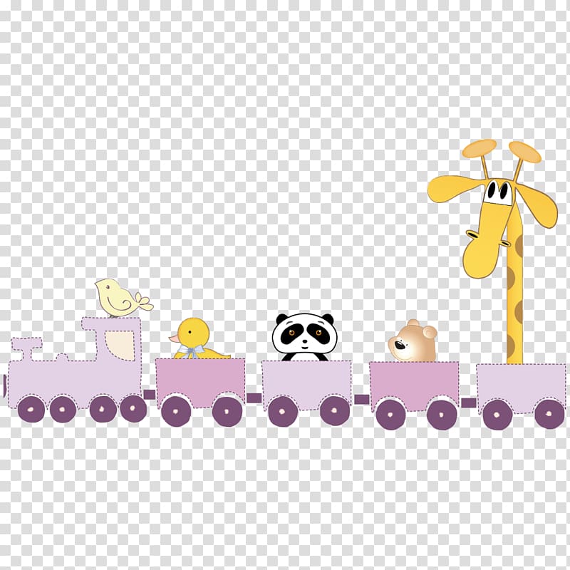 Cartoon Infant Cuteness , Creative train transparent background PNG clipart