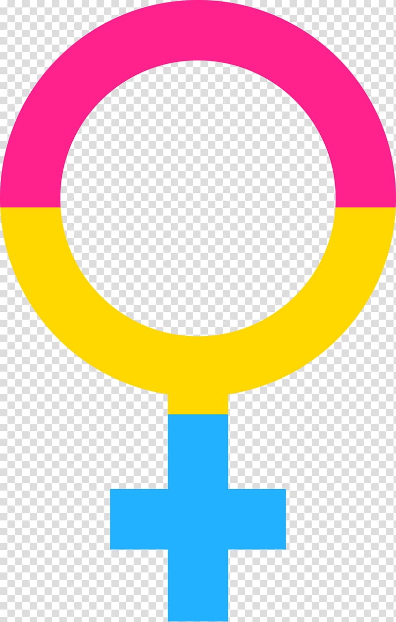 Pansexuality Gender symbol Rainbow flag Gay pride, feminism transparent background PNG clipart