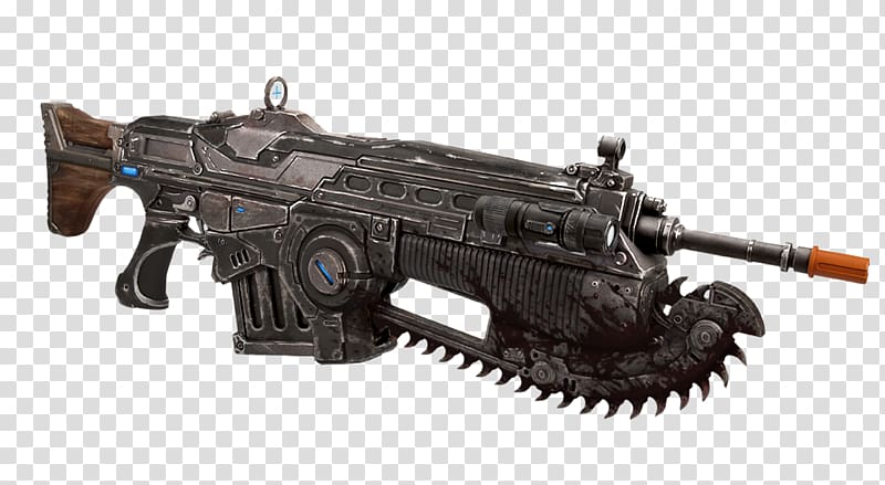 Gears of War 4 Gears of War 3 Weapon Xbox One Gun, weapon transparent background PNG clipart