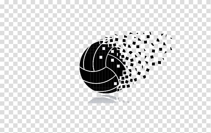 Beach volleyball Logo, Volleyball flag transparent background PNG clipart