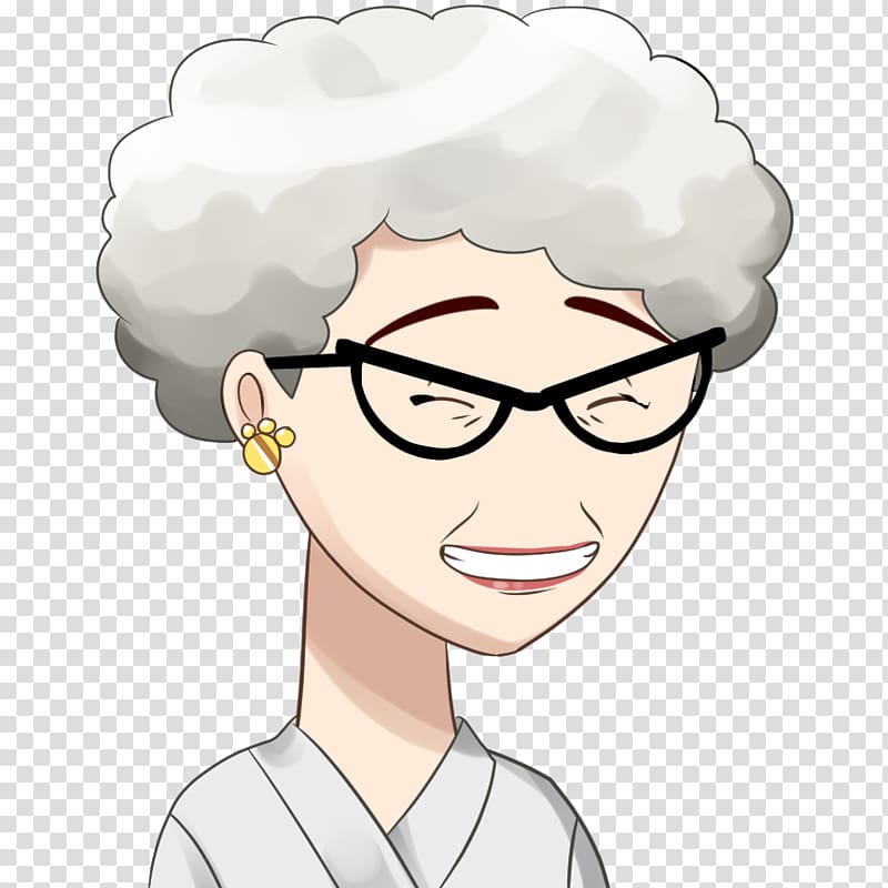 Cheek Face Facial expression Eye Mouth, grandma transparent background PNG clipart