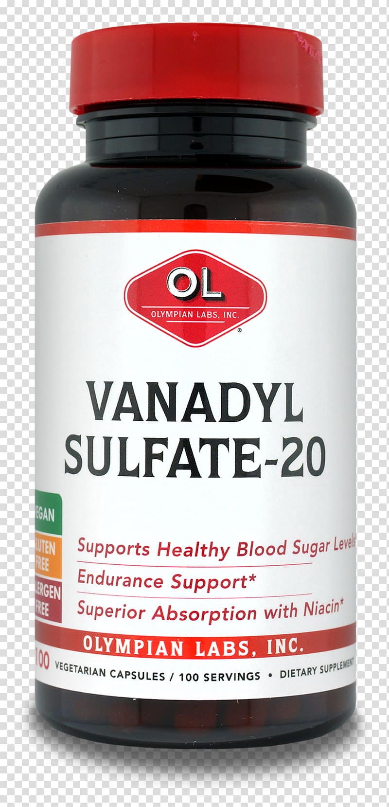 Vanadyl sulfate Dietary supplement Vanadyl ion Olympian Labs, Inc., others transparent background PNG clipart