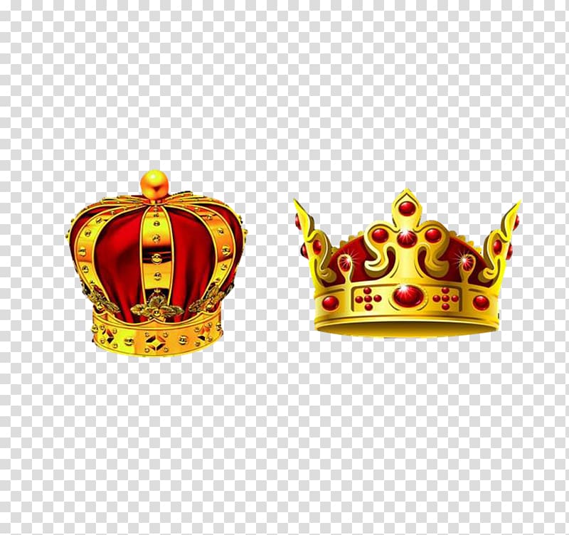 Golden Crown transparent background PNG clipart