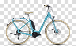 Electric bicycle Hybrid bicycle Cube Bikes City bicycle, Bicycle transparent background PNG clipart thumbnail