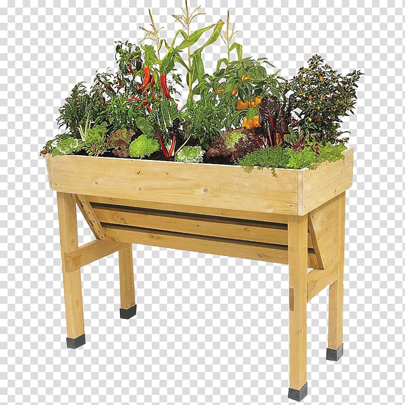 Raised-bed gardening Flowerpot The Home Depot, flower box transparent background PNG clipart