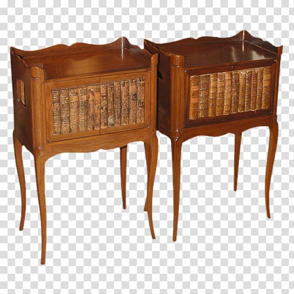 Bedside Tables Louis XVI style Drawer Secretary desk, table transparent background PNG clipart