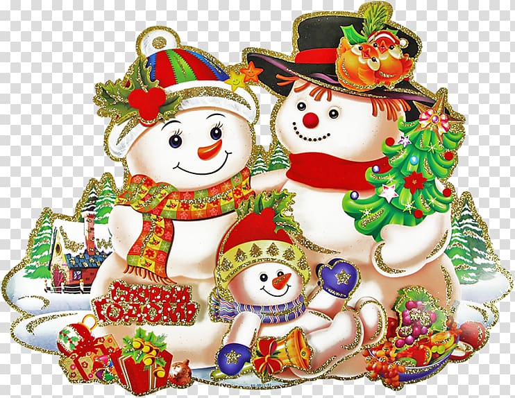 Snowman Christmas Jingle Bells , Cartoon snowman transparent background PNG clipart