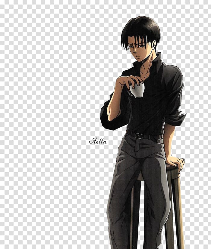 Attack on Titan Levi Anime Erwin Smith , Anime transparent background PNG clipart