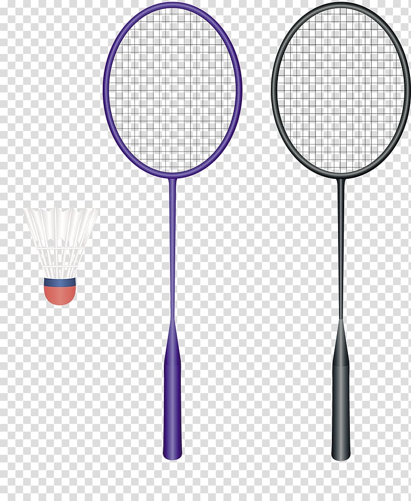 Badminton Racket Cartoon, Cartoon badminton racket transparent background PNG clipart