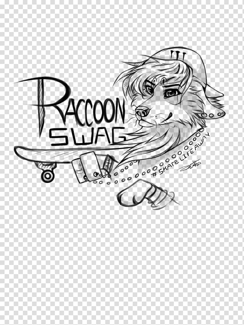 Line art Logo , Raccoon painting transparent background PNG clipart