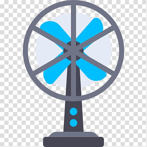 Airflow Sound Noise LL parser Voltage, Blue fan transparent background PNG clipart