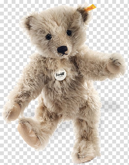 Button in Ear: The History of the Teddy Bear and His Friends Margarete Steiff GmbH Stuffed Animals & Cuddly Toys, bear transparent background PNG clipart