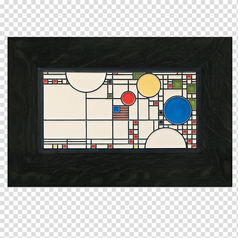 Tile art Arts and Crafts movement, design transparent background PNG clipart
