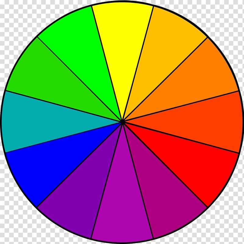 Color wheel Primary color Color theory Tertiary color, color pigment transparent background PNG clipart