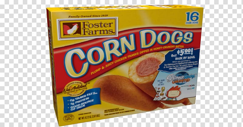 Corn dog Hot dog Taquito Cornbread Food, hot dog transparent background PNG clipart
