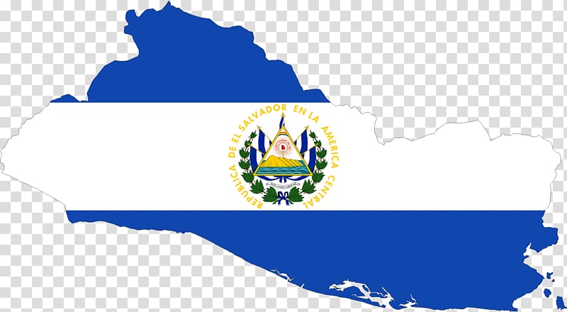 Flag of El Salvador Map, Salvadorian transparent background PNG clipart
