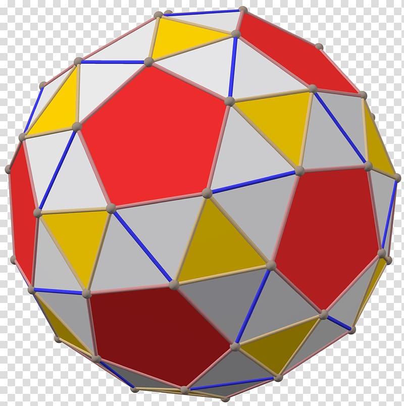 Snub dodecahedron Snub polyhedron Archimedean solid Truncated cuboctahedron, Konvex Polyeder transparent background PNG clipart